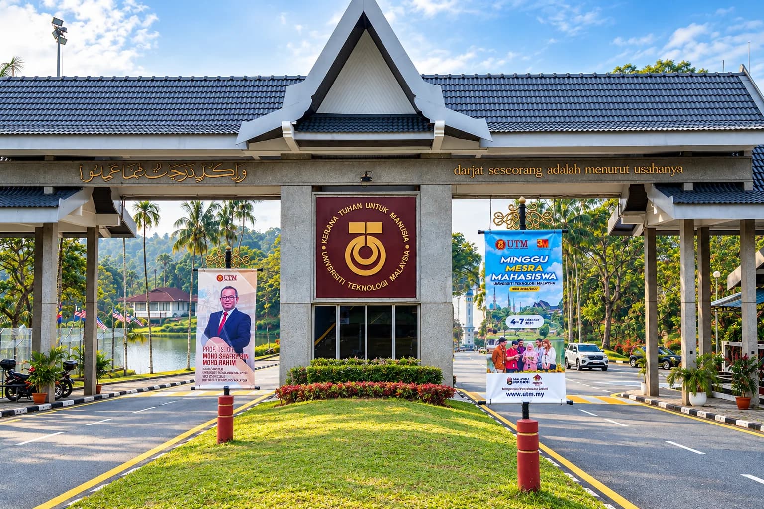 Universiti Teknologi Malaysia (UTM) campus cover